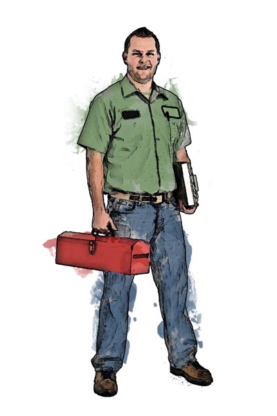 Excerpt from “Characters”. Character 13: Alarm Technician
