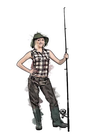 Excerpt from “Characters”. Character 34: Fishing Friend
