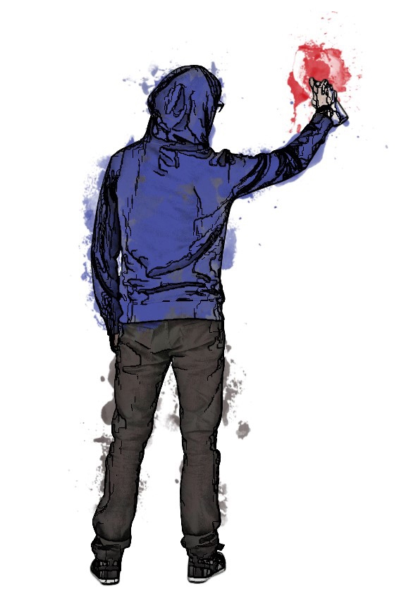 Excerpt from “Characters”. Character 37: Graffiti Artist